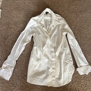 Ann Taylor Classic White blouse